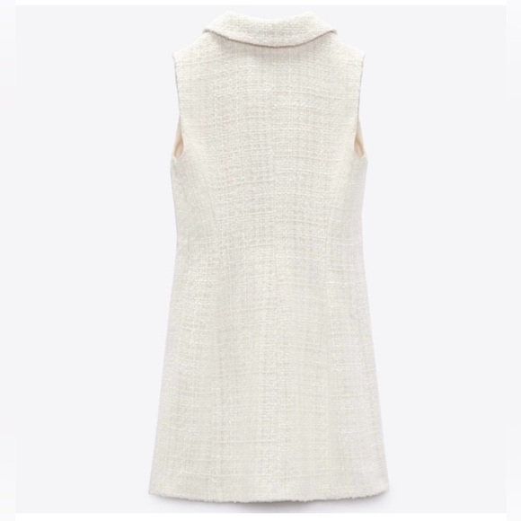 Zara Textured Cutout Mini Dress - Picture 6 of 16